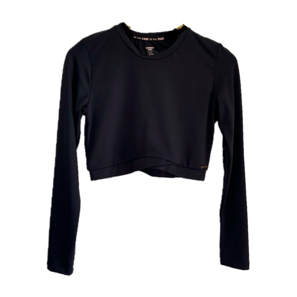Sz.L-Sommer Ray-Long sleeve top- Black - Picture 1 of 7